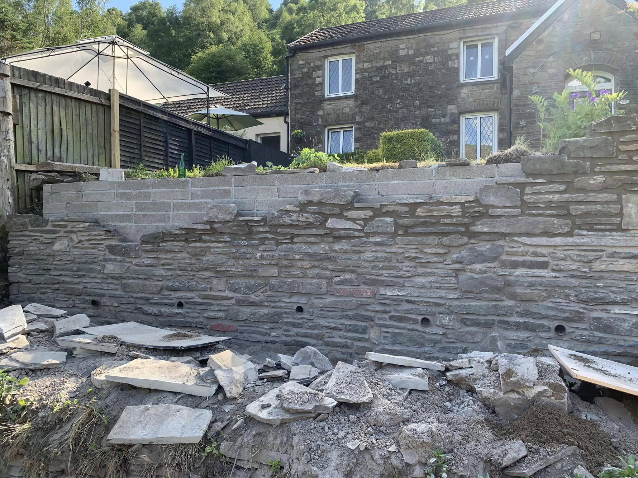 stone walling